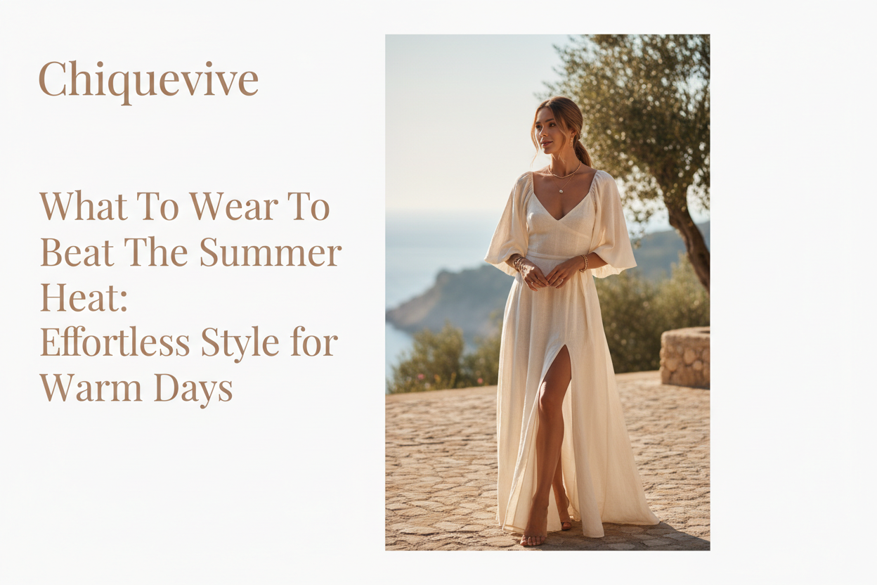 What To Wear To Beat The Summer Heat: Effortless Style for Warm Days