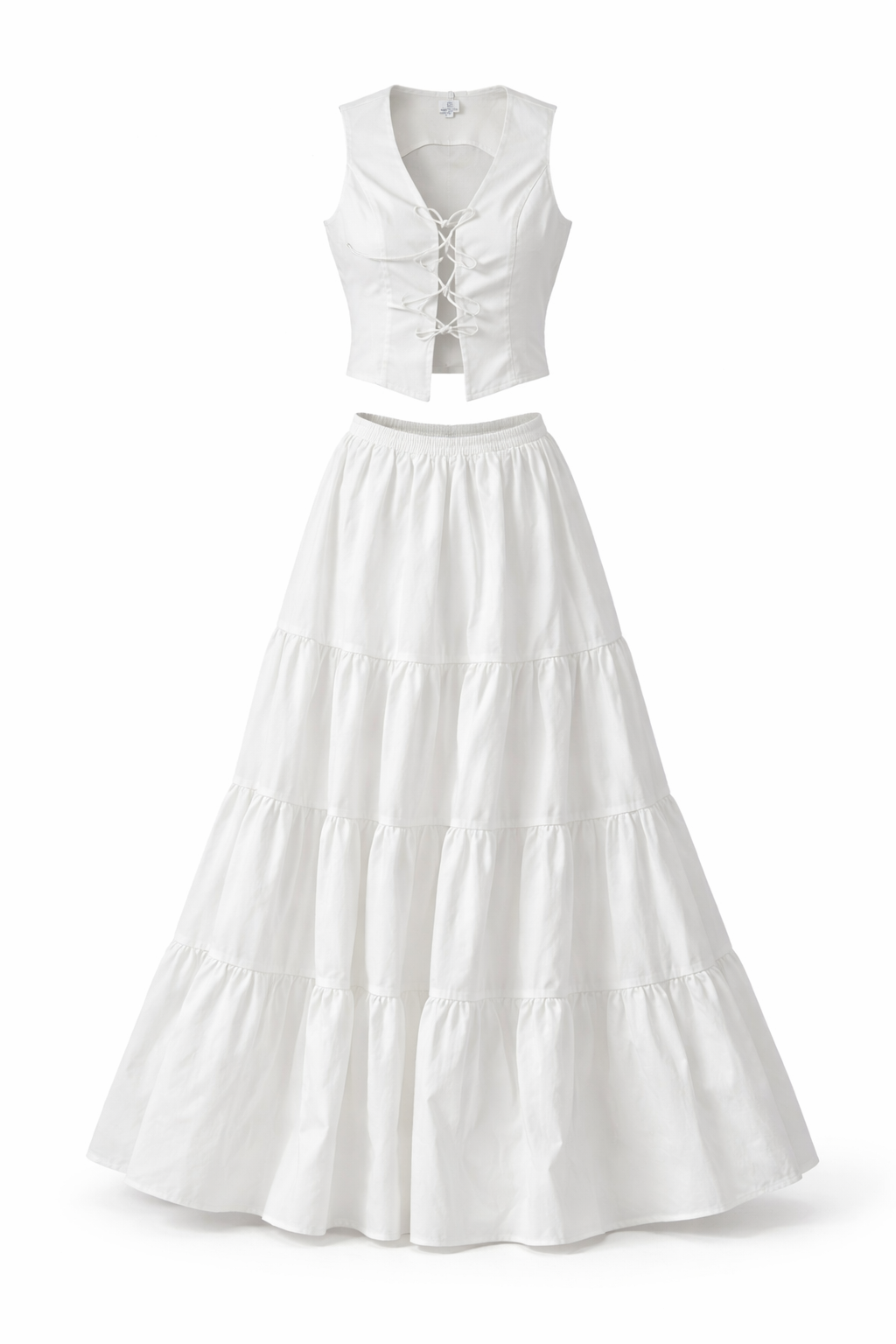 Ethereal Grace Lace-Front Maxi Dress - Chiquevive