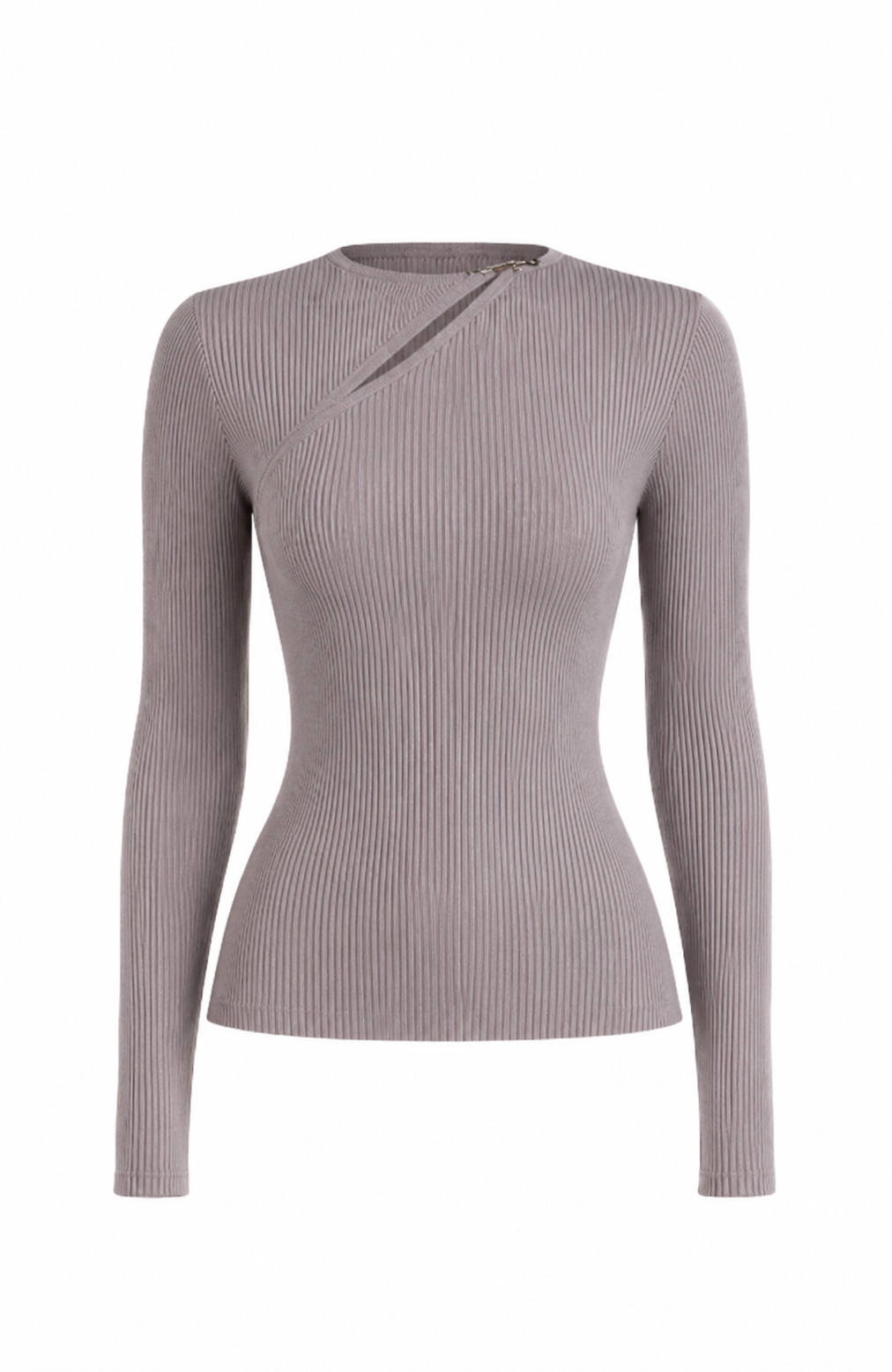 Cut Out Detail Knit Top