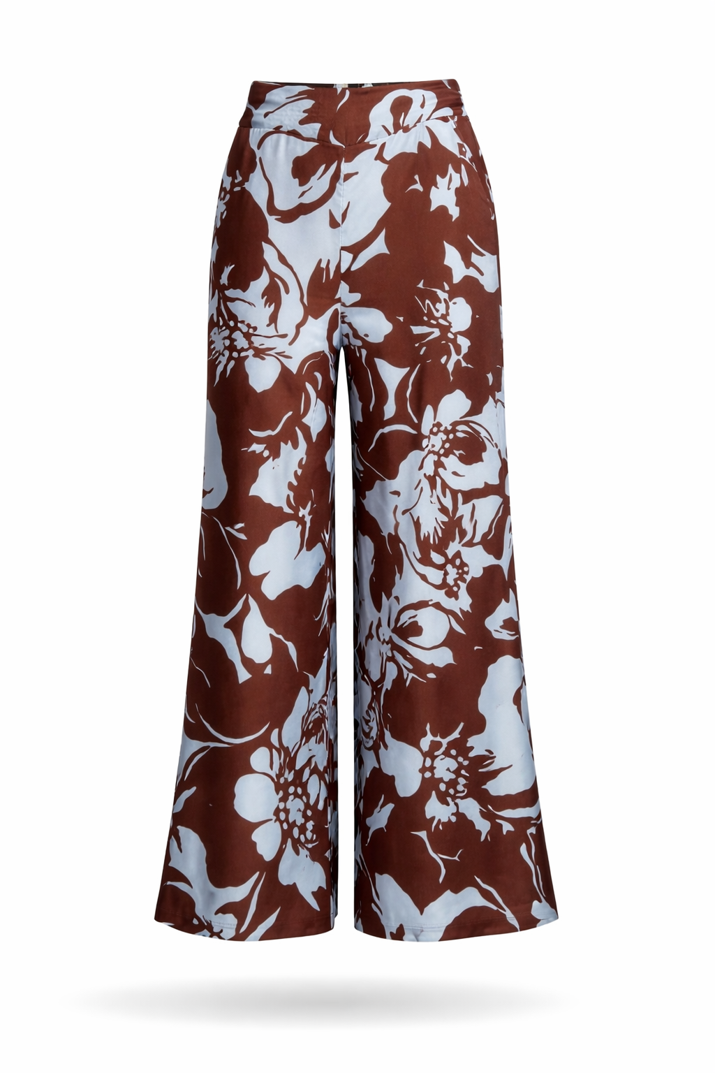 Sienna Bloom Satin Style Cami & Wide Leg Set - Chiquevive