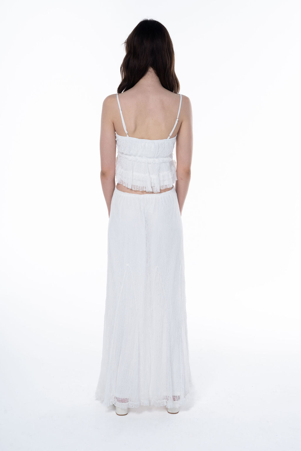 Santorini Lace Two-Piece Set - Ivory