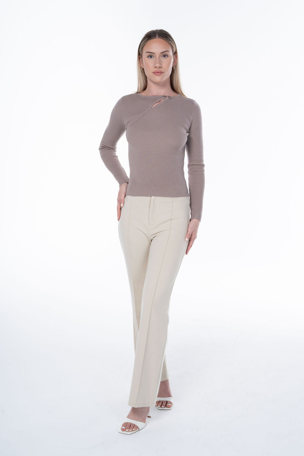 High Waisted Wide Leg Pants